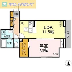 D-room弁天3丁目　A棟の物件間取画像